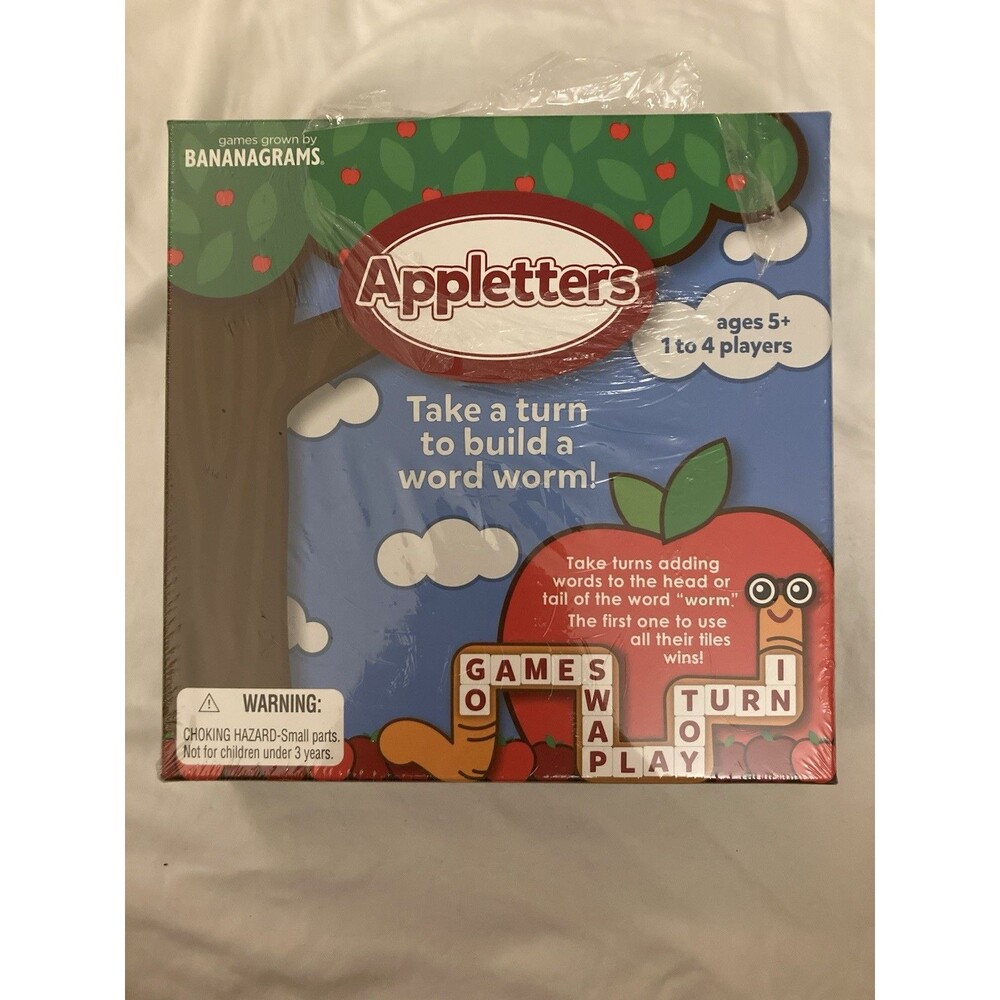Appleletters Word Game by Bananagrams Educational Family Game New